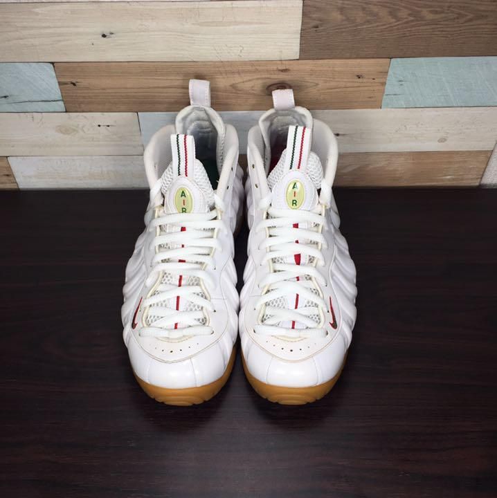レア 希少 NIKE AIR FOAMPOSITE PRO WHITE GUCCI エア フォーム