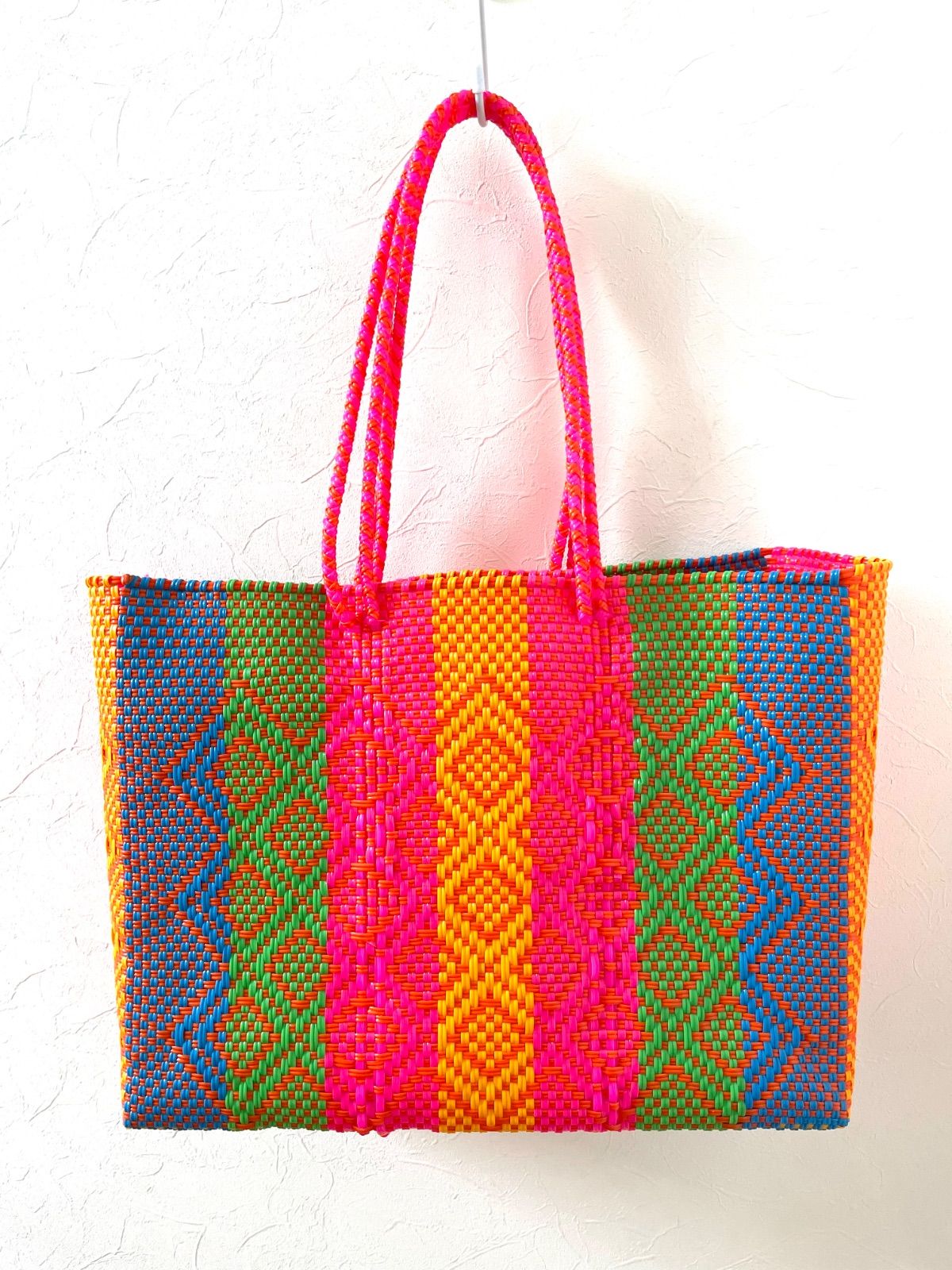 未使用に近い極美品］#サークルバッグ#夏のカゴバッグ#ブラック 楽天