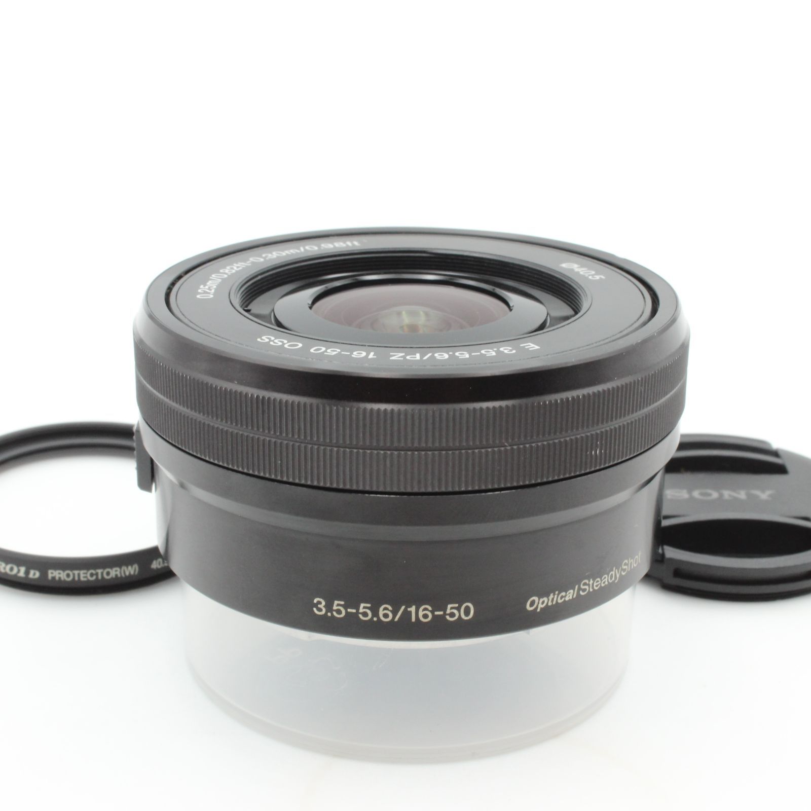 美品】 SONY ソニー E PZ 16-50mm f3.5-5.6 OSS SELP1650 フロントキャップ、フィルター付き Eマウント sony  46010 - メルカリ