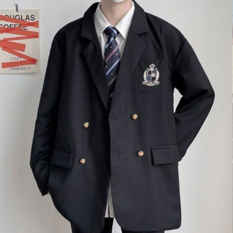 制服 4点セット 学生服 男子高校生 スーツ ブレザー 長袖シャツ ネクタイ ズボン 男の子 ジュニア 制服 上下セット 中学生 高校生 男子高生  通学 スクール制服 セットアップ 入学式 卒業式 ス#tim2782 - メルカリ