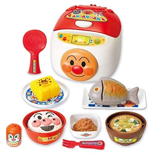 【在庫セール】シューッとたけたよ! おしゃべりすいはんきと元気100ばい和食セット アンパンマン プラスチック ジョイパレット(JOYPALETTE)