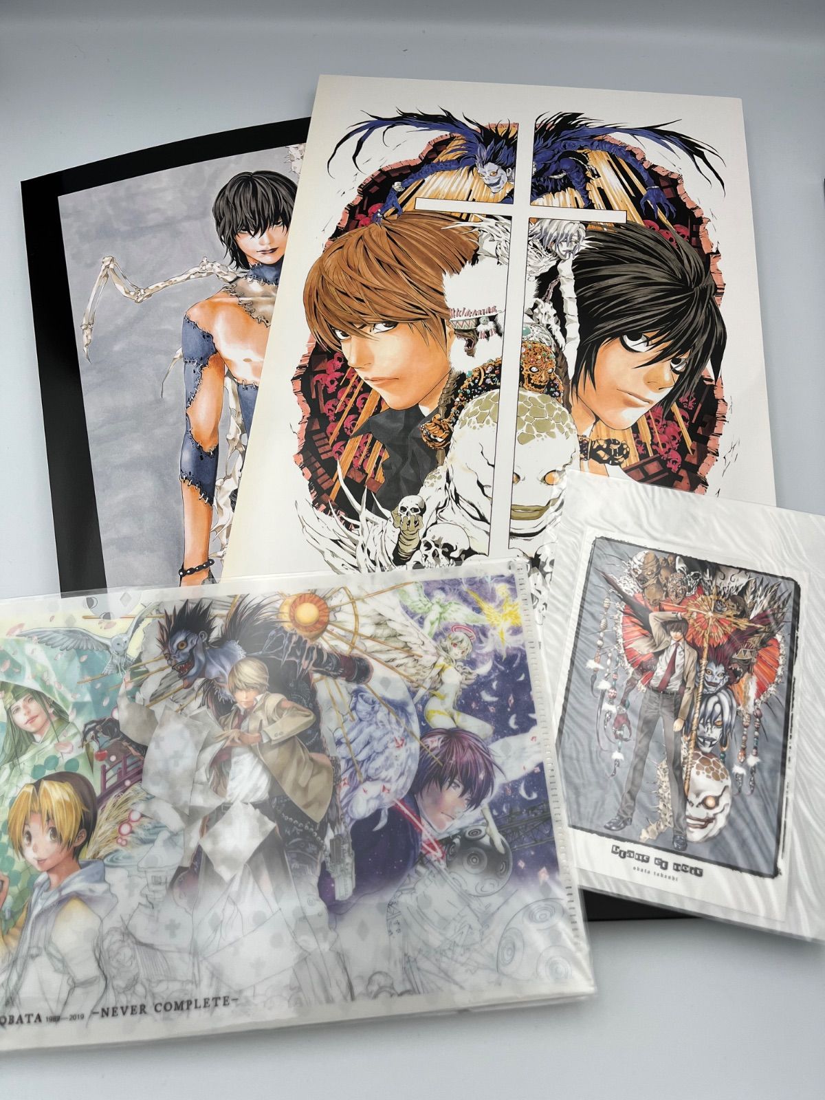 初版 Blanc et noir 小畑健画集 ブラン エ ノワール イラスト集