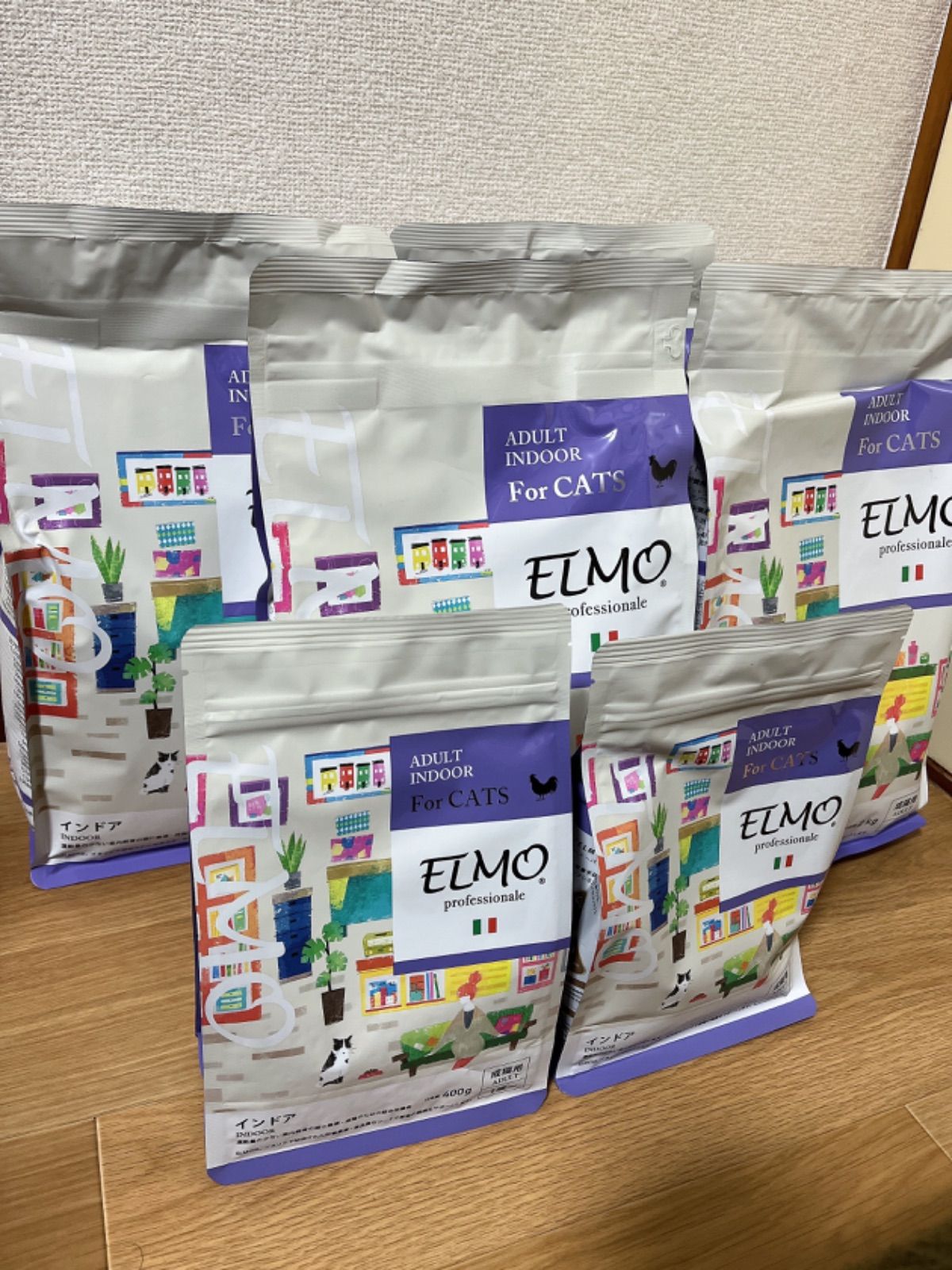 ELMO 8.8kg エルモ インドア INDOOR 成猫用 キャットフード - メルカリ