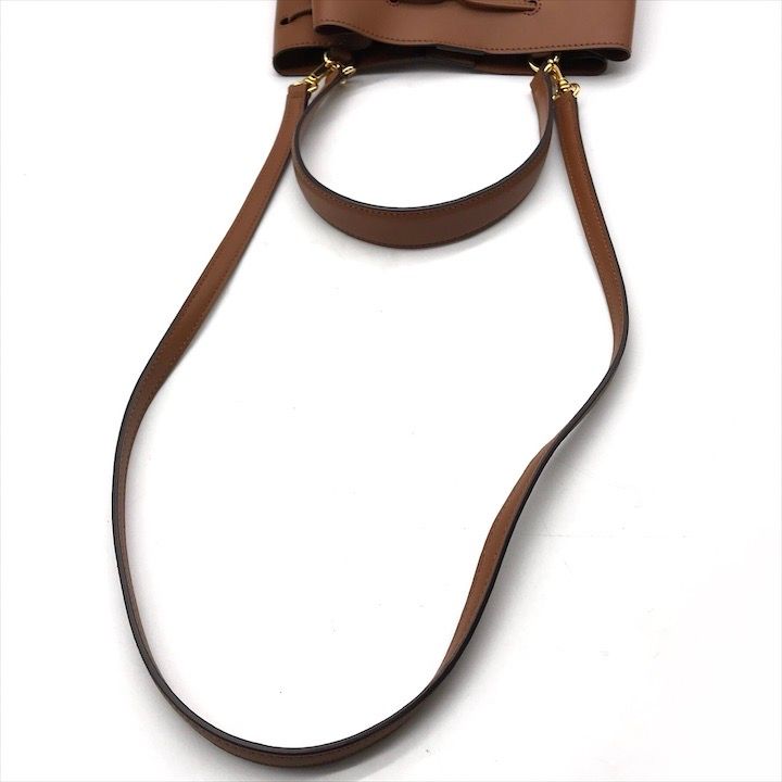 Ralph Laurent ラルフローレン レザー バケット 2WAY ハンド ショルダー バッグ ブラウン レディース ブランド 鞄 Bag k6488 DECORATOM_COM_BR
