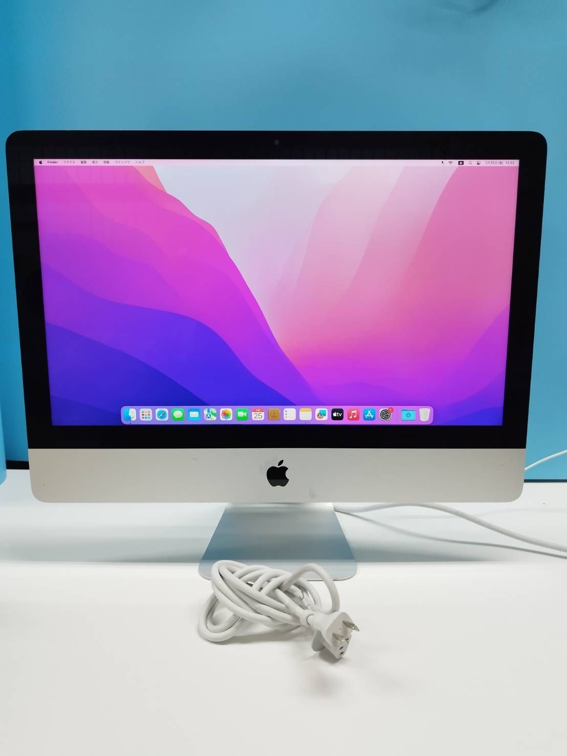 iMac（21.5インチ,2017）HDD1TB/8GB〈MMQA2J/A〉⑧