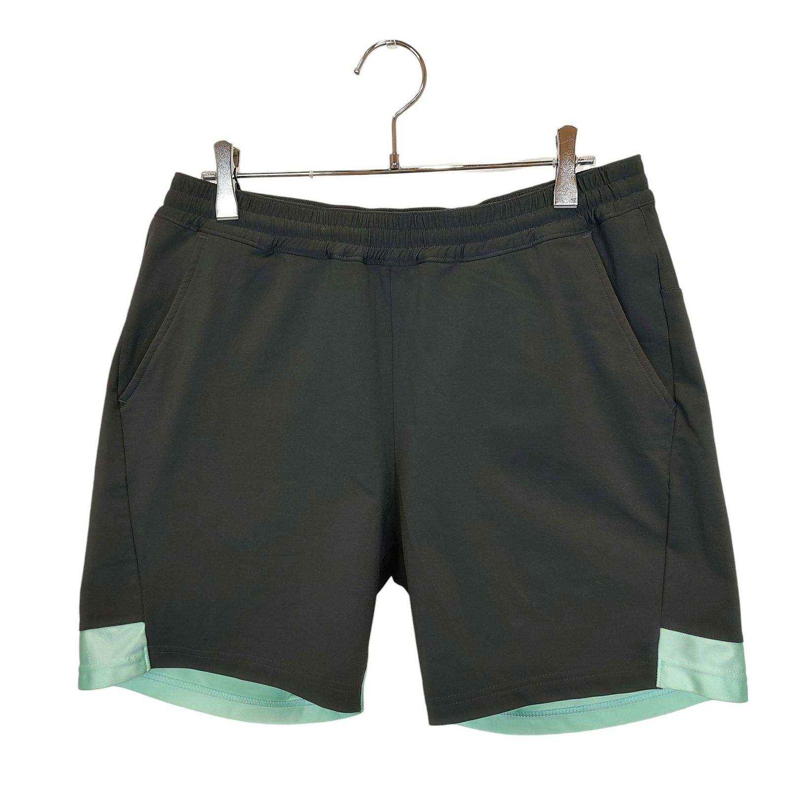 TFW49 ティーエフダブリュー ゴルフ TRAINING SHORTS トレーニング ショーツ T072210008 M グレー×ミント