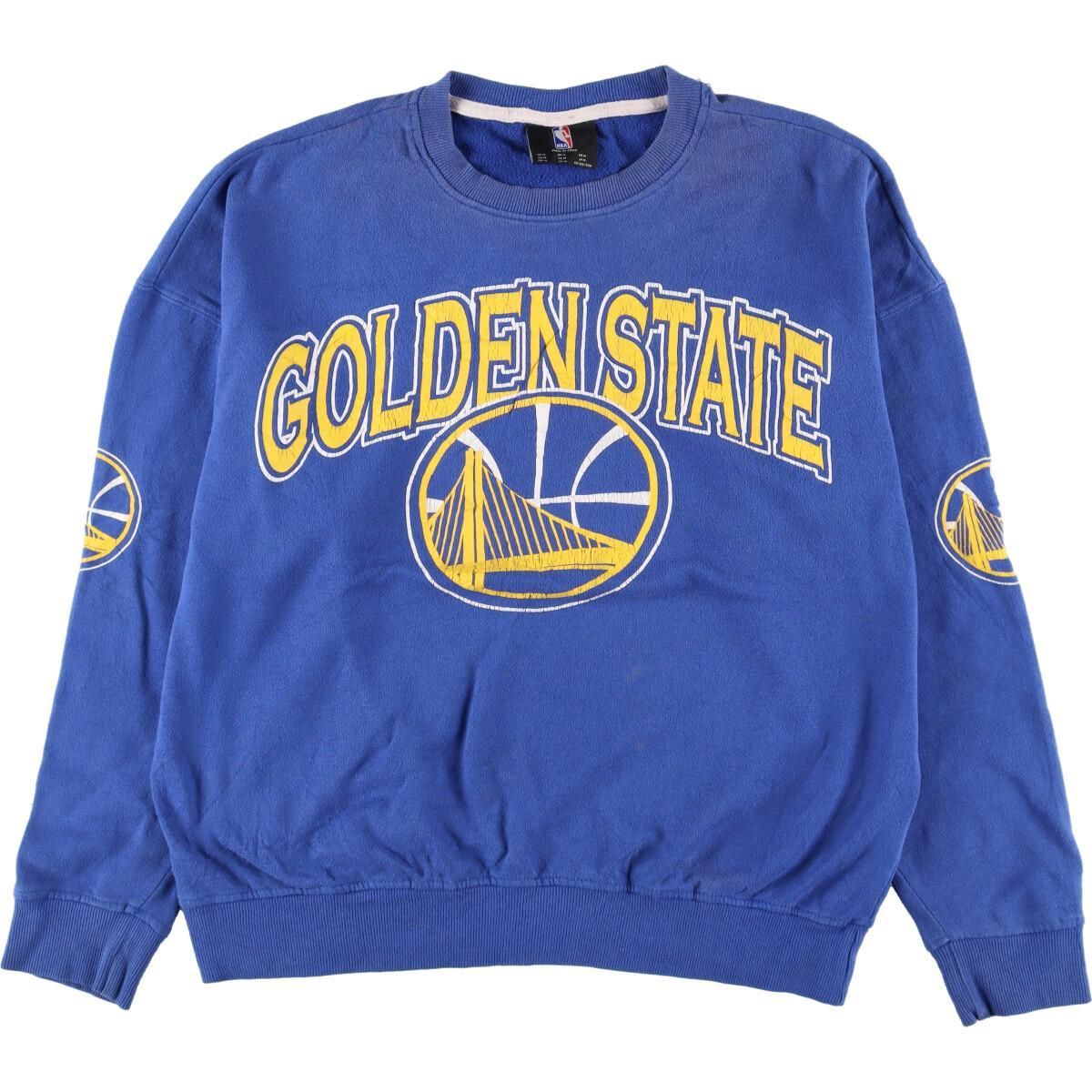 古着 NBA GOLDEN STATE WARRIORS ゴールデンステートウォリアーズ 両面