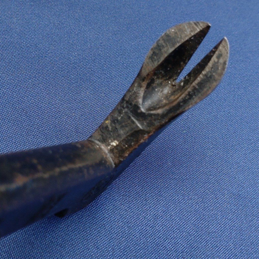 バール 釘抜き YAMAGUCHI 全長約300㎜ 重量約495g てこ 大工道具 工具 