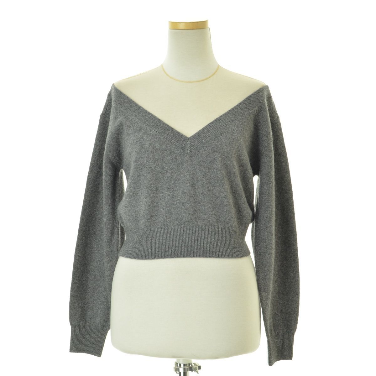 XS【ALEXANDER WANG / アレキサンダーワン】1KC3221005 CROPPED V NECK 