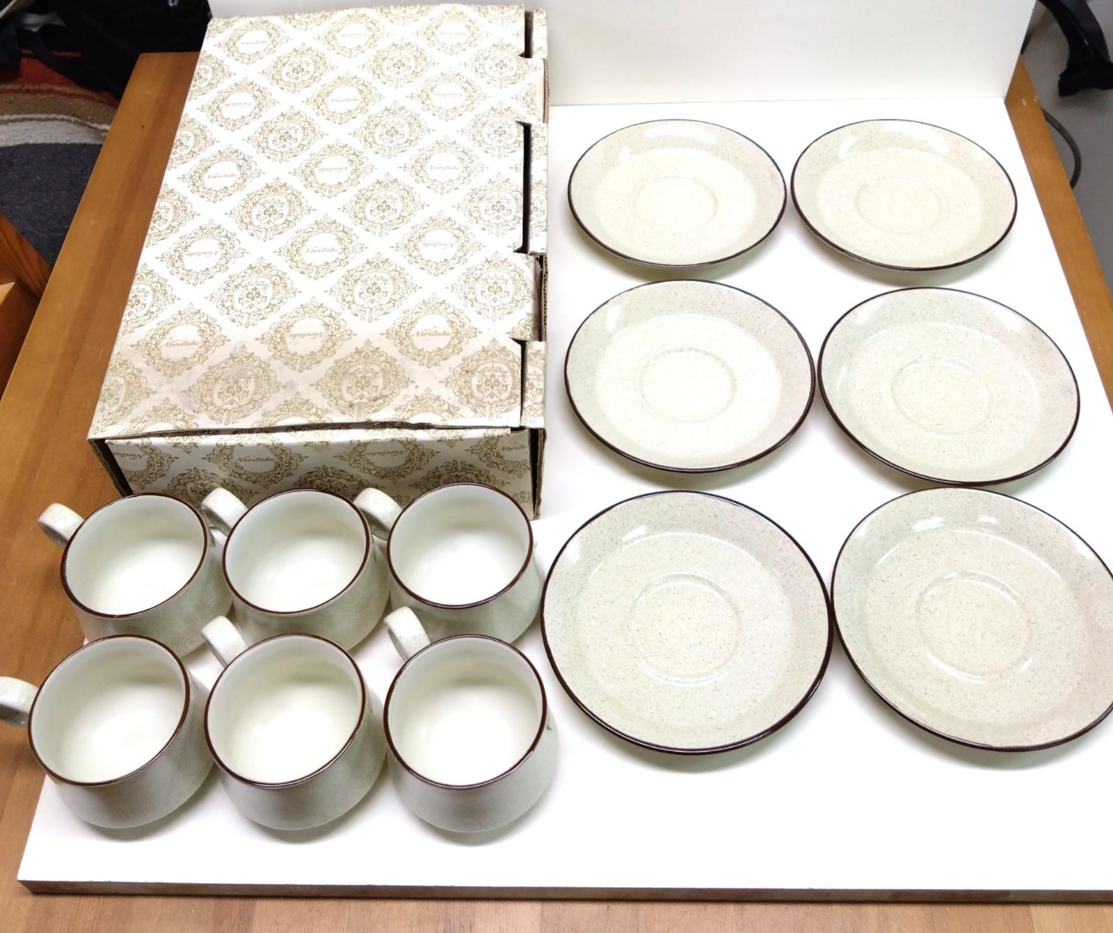 Noritake Folkstone 食器セット 送料込 Noritake Folkstone Set of 9 ノリタケ フォークストーン