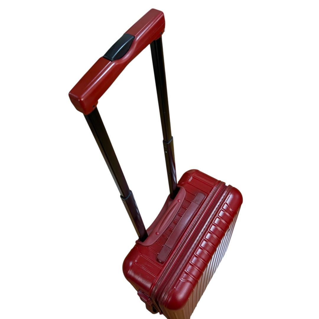 廃盤 希少 RIMOWA リモワ サルサ レッド 35L TSA 機内持込 二輪