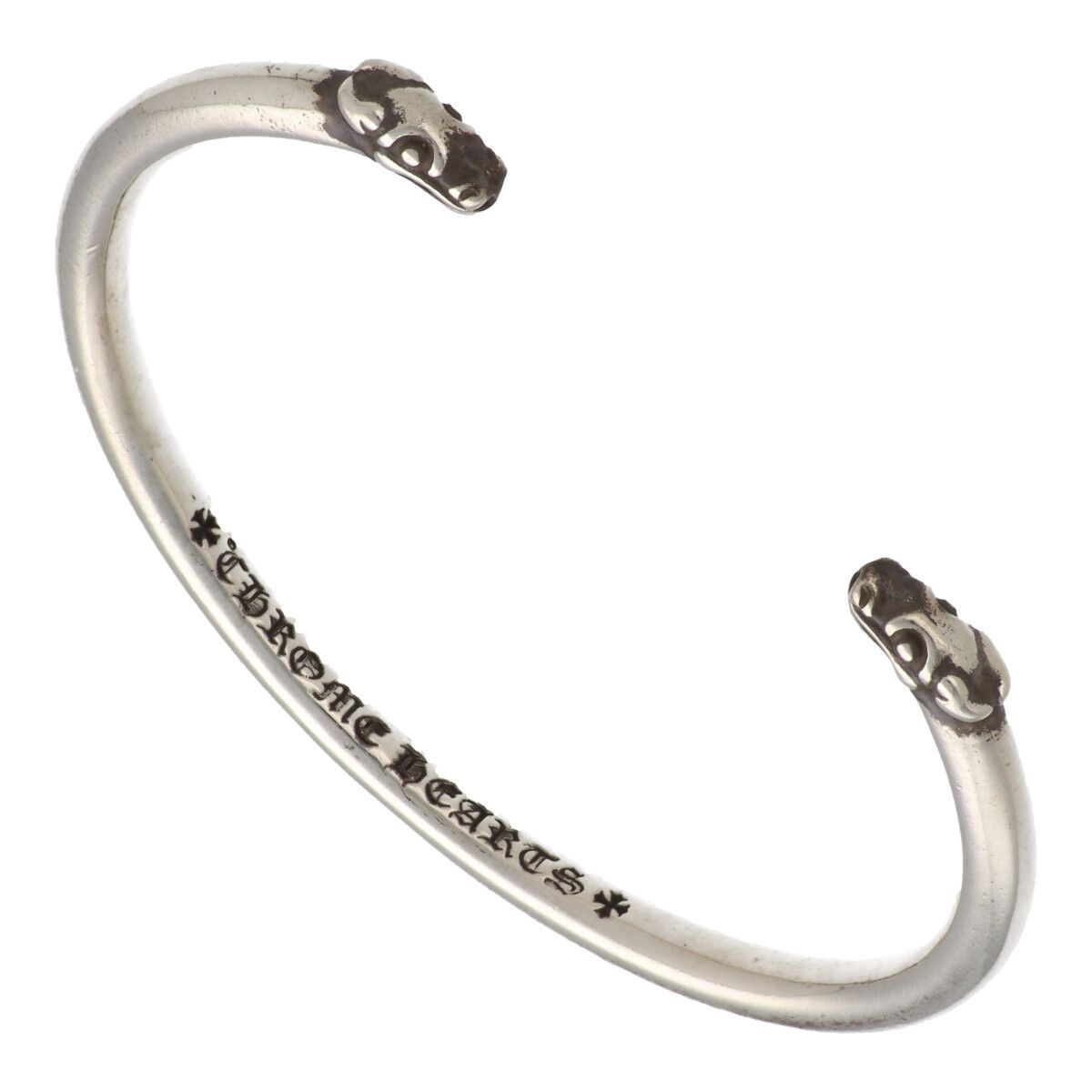 CHROME HEARTS クロムハーツ SV925 ベビーファット 天然ルビー ペンダントトップ 美品□CHROME HEARTS クロムハーツ SV925 スクロールバンド