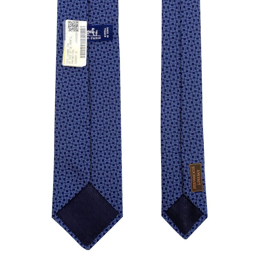 HERMES PARIS ネクタイ 2本セット　青 黒 楽天市場】☆ラッピング無料☆ エルメス HERMES ネクタイ