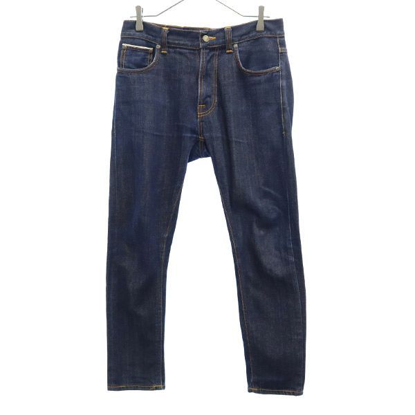 ヌーディージーンズ スリム デニムパンツ W28 ネイビー Nudie Jeans