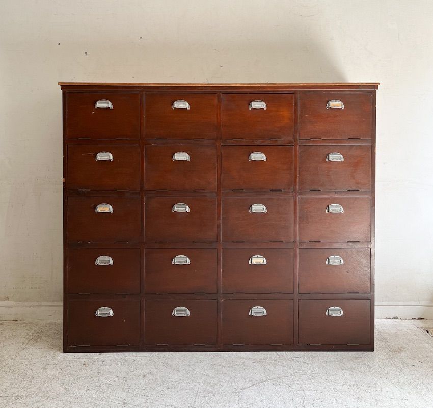 フランスアンティーク家具20ドロワー|アトリエアパレルカフェサロンインテリアコーディネート店舗内装什器住宅建築空間デザイン収納