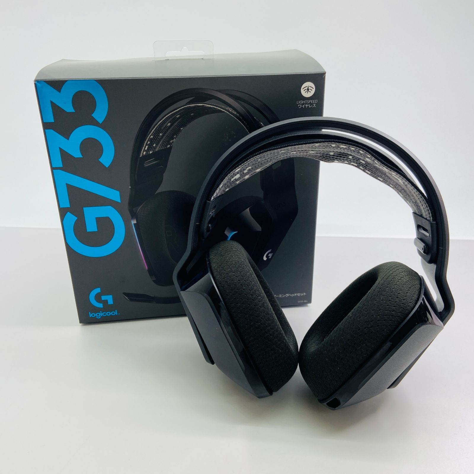 Logicool G733 ブラック ワイヤレスゲーミングヘッドセット ロジクール