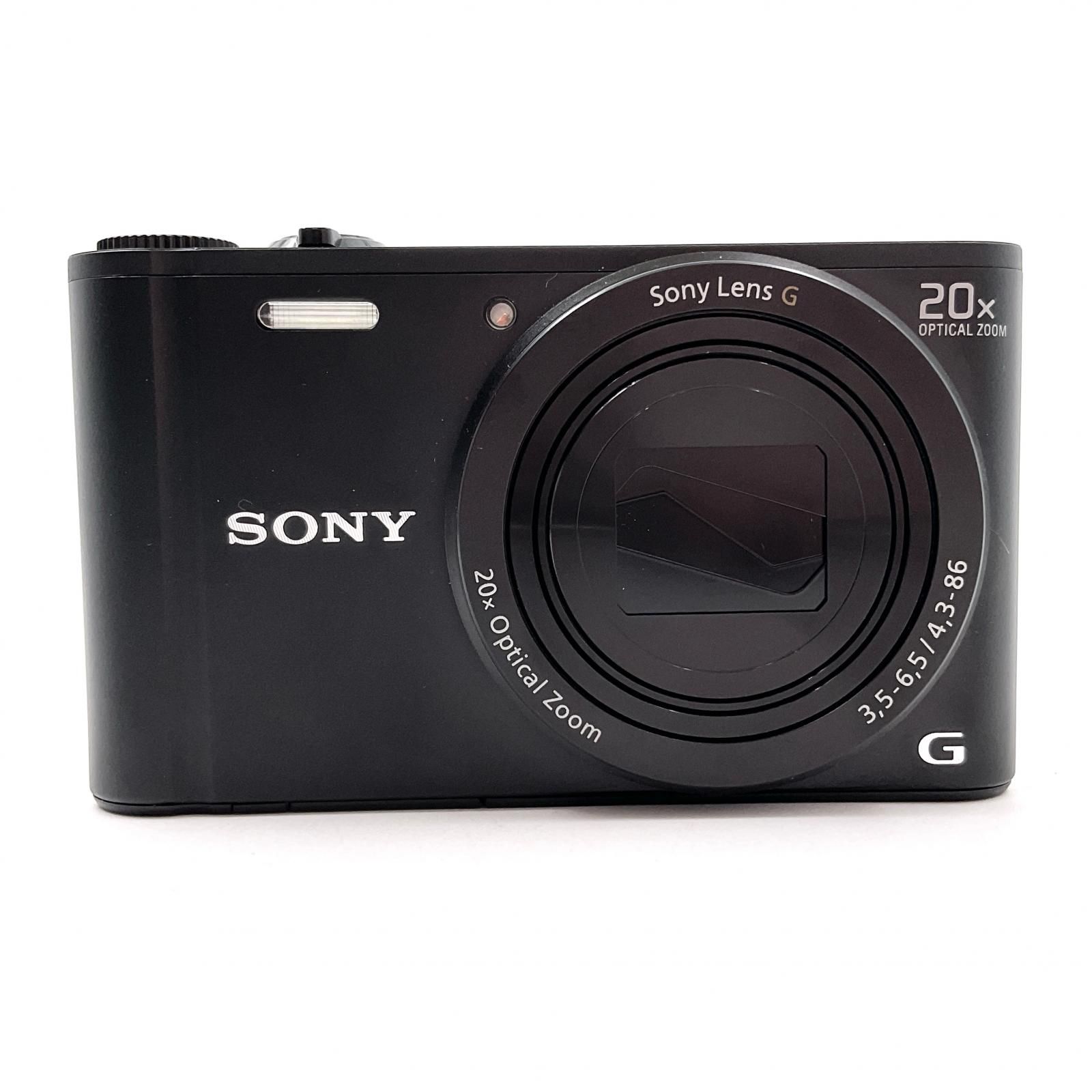 全額返金保証 最速発送 Sony コンパクトデジタルカメラ サイバーショット DSC-WX350 B ブラック 動作 済
