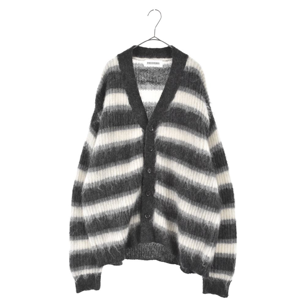 直売一掃discovered MOHAIR BORDER KNIT CARDIGAN mlJkd-m26673272217