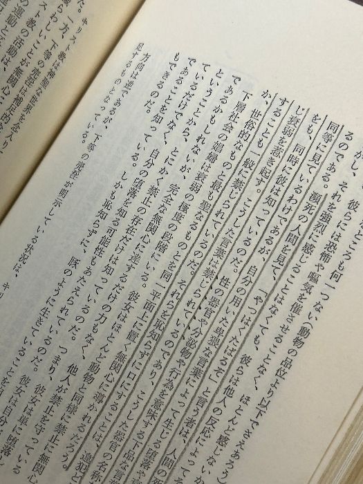 《エロティシズム ジョルジュ・バタイユ》澁澤龍彦訳 1987年発行 函付き 現状品