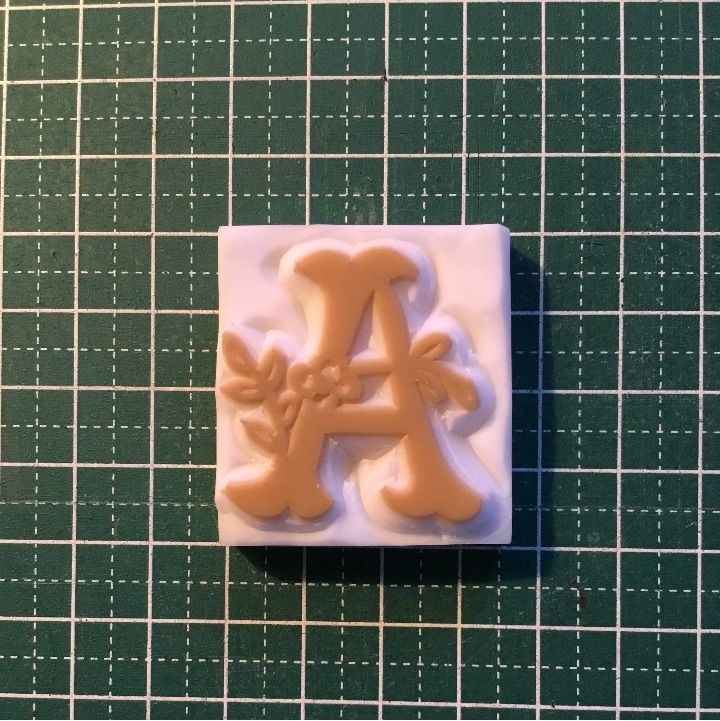 消しゴムはんこ　イニシャルはんこ イニシャルトートバック＊消しゴムはんこ＊ - mayuchi-stamp'S GALLERY