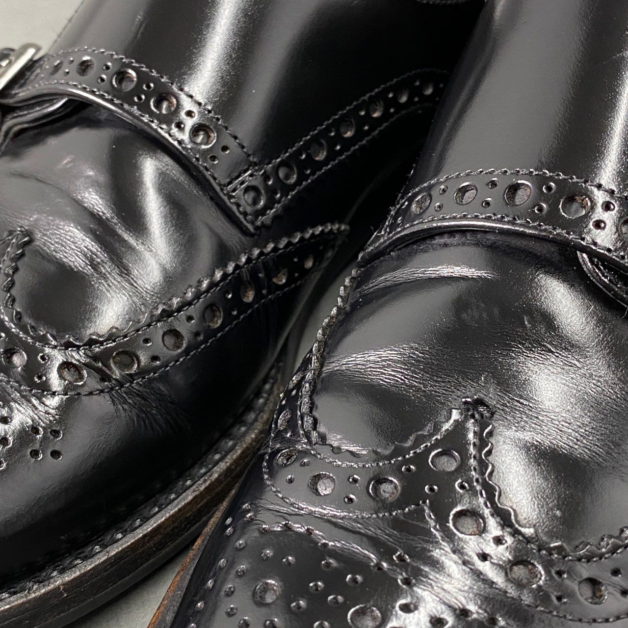 1L21 Church's チャーチ LANA ダブルモンクストラップシューズ 35 1/2