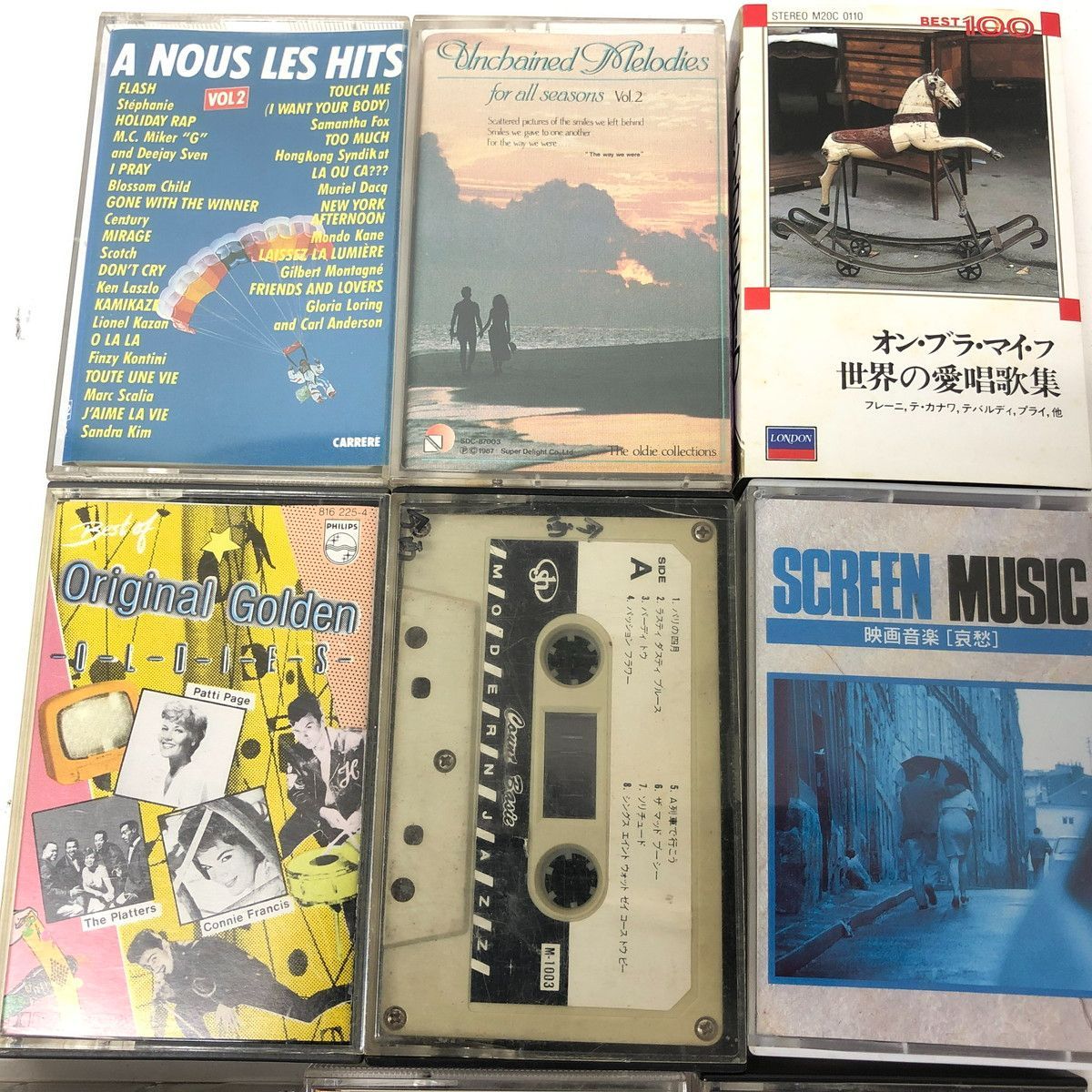 7.440 △ 洋楽カセットテープ 大量まとめ売り ポップス ジャズ他