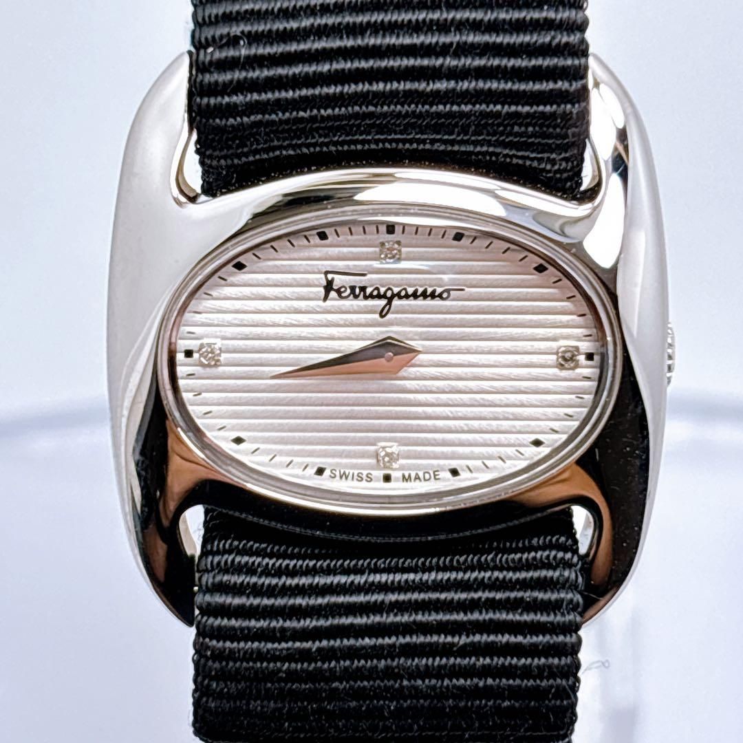 241 サルヴァトーレフェラガモ ヴァラリボン ダイヤ クォーツ 腕時計