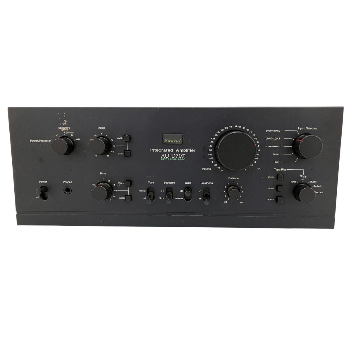 SANSUI AU-D707 プリメインアンプ サンスイ 音響機材 B10504839