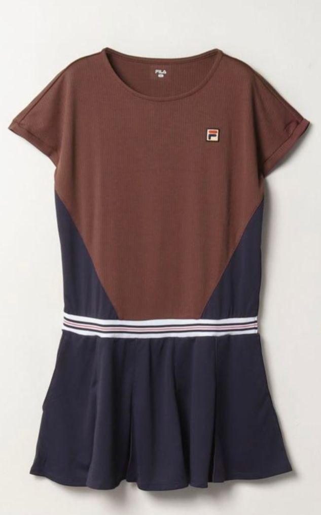 未使用に近い‼︎ フィラ　テニスウェア　ワンピース FILA フィラ テニスウェア ワンピース L - メルカリ