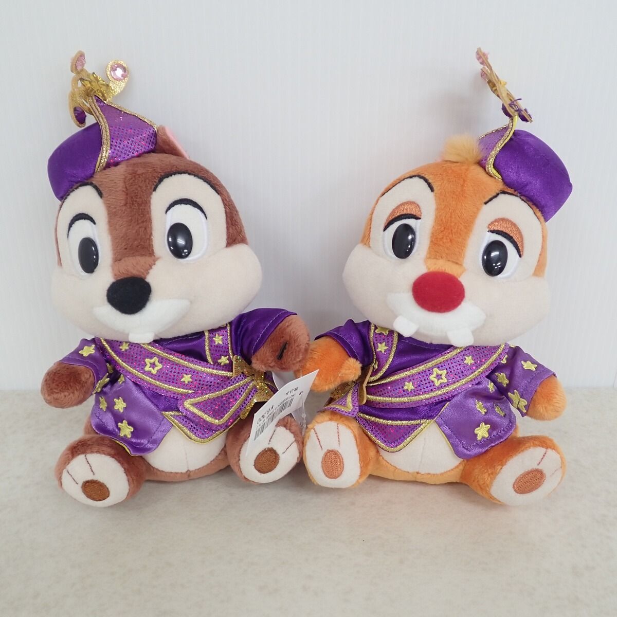 ディズニー ぬいぐるみ チップとデール Dream Go Round 40周年