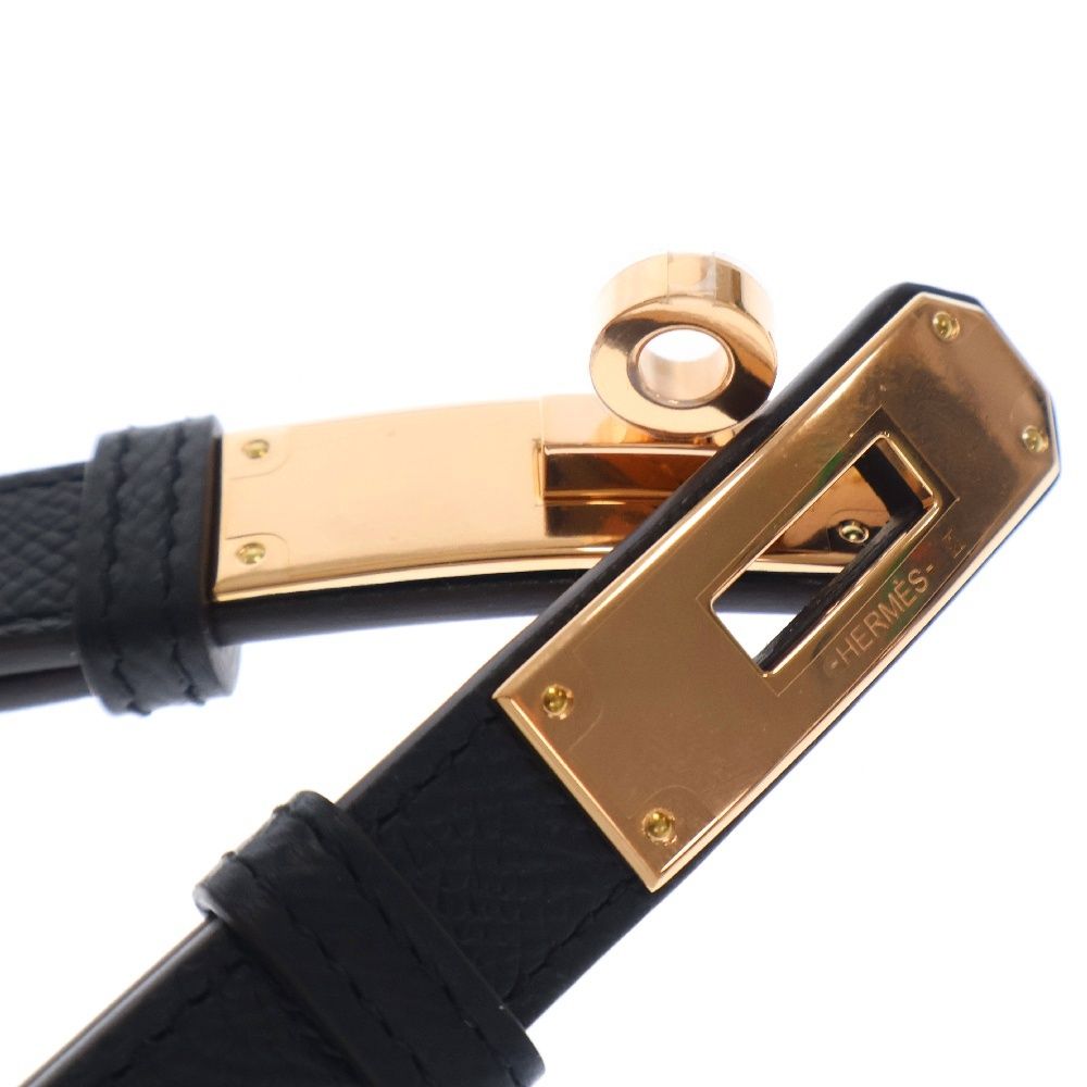 HERMES (エルメス) ケリーベルト18 ヴォーエプソン ゴールド金具