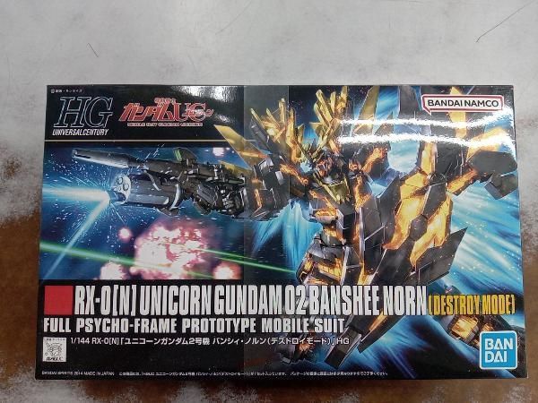 未使用品 プラモデル (再販)バンダイ 1/144 RX-0[N] ユニコｰン