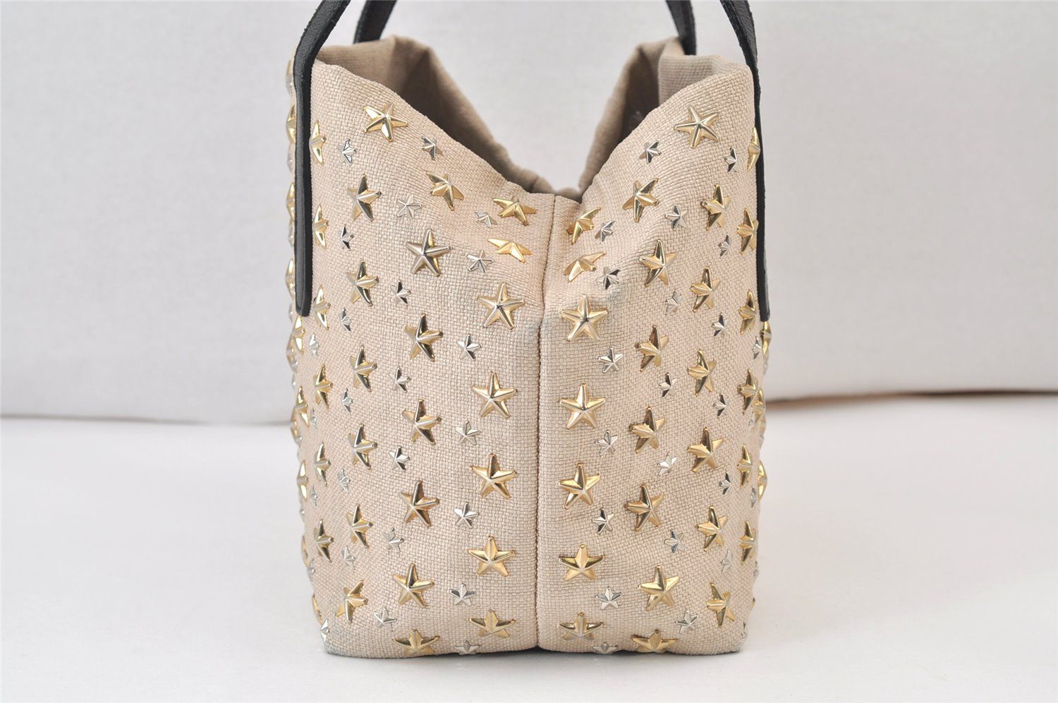 ジミーチュウ トートバックS JIMMY CHOO スターエンボス レザー