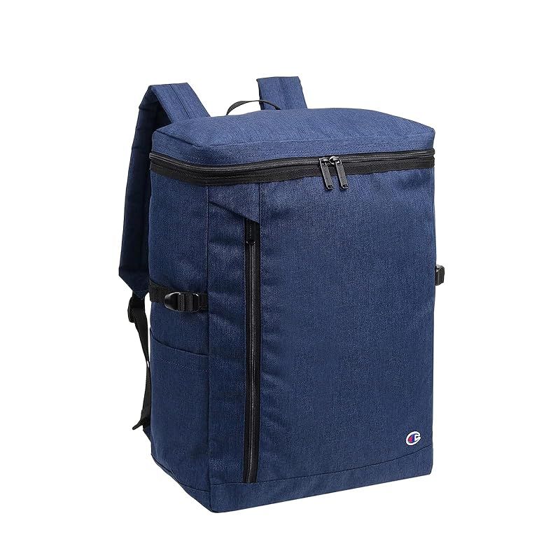 【特価商品】[チャンピオン] リュックサック B4サイズ収納可 27L ボックス型 通学 スクールリュック スクールバッグ No.67907 ドリュー メンズ ネイビー
