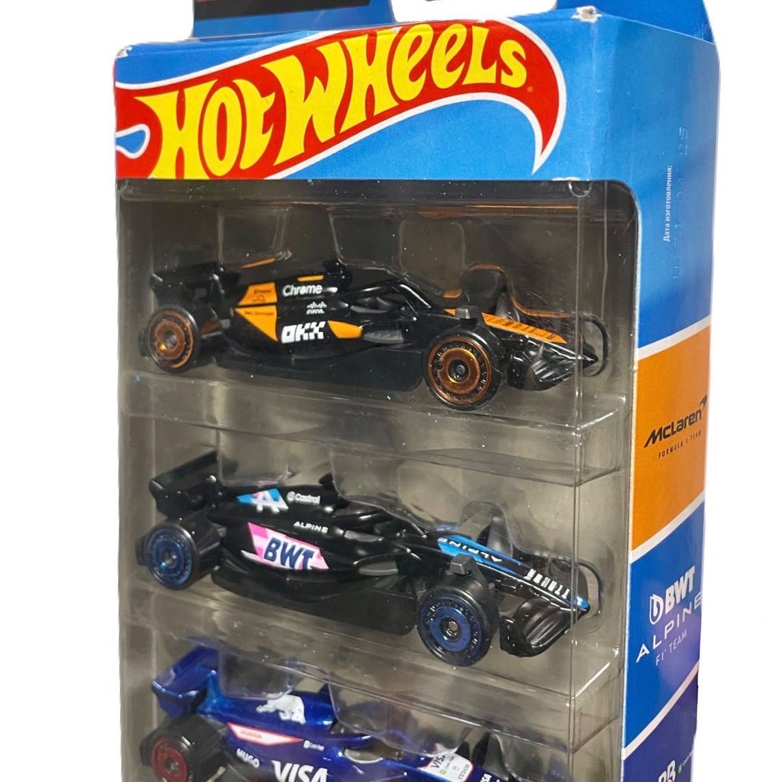 Hot Wheels☆ホットウィール★Formula1★5台セット★日本未発売 新品未開封 ホットウィール Hotwheels F1 5台セット レースカー