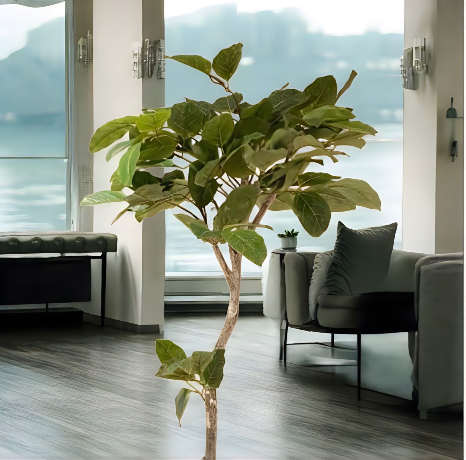 光触媒　人工観葉植物　ウォールグリーン　フェイクフラワー　バンヤンツリー 光触媒人工観葉植物ウォールグリーンフェイクフラワーバンヤンツリー