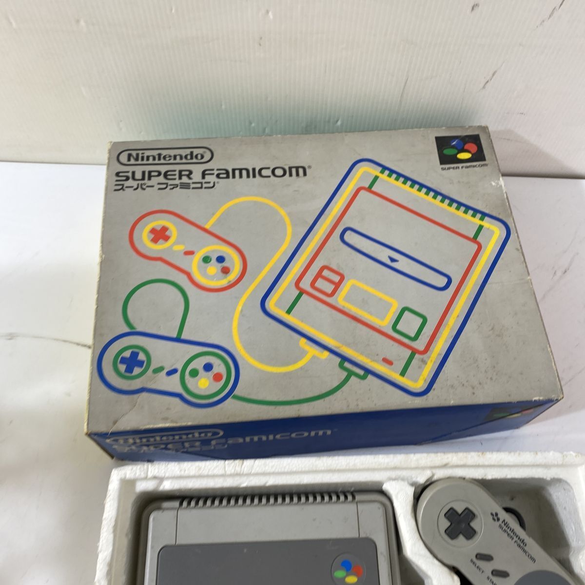 週末限定ンセール 動作確認済み Nintendo スーパーファミコン 本体 箱付き SHVC Nintendo Switch