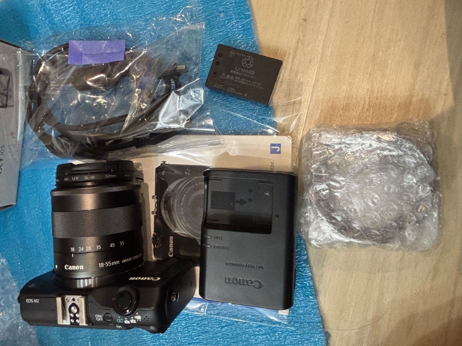 く日はお得♪ Canon Wi-Fi接続 1800万画素 ボディ ミラーレス一眼 M2 EOS デジタルカメラ