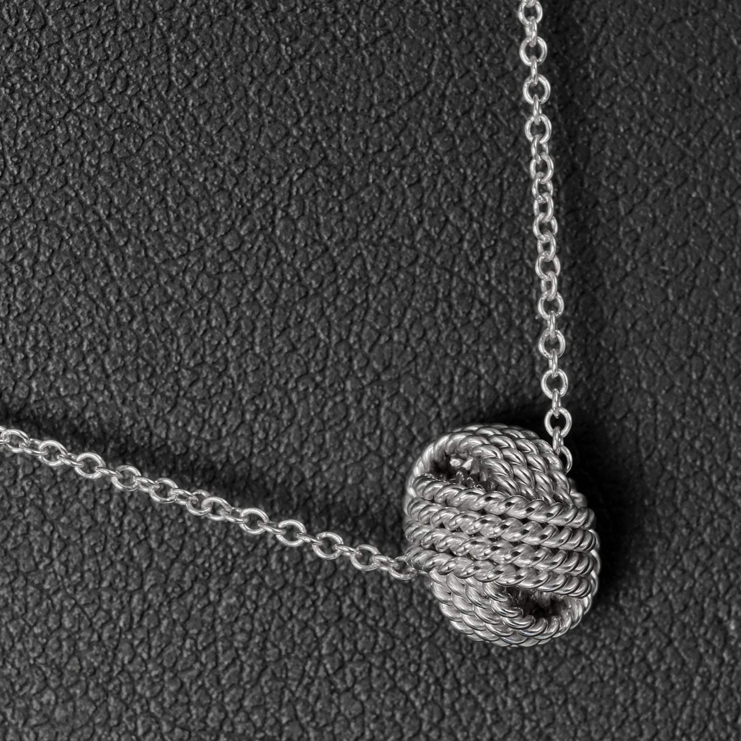 TIFFANY&Co.】ティファニー ツイスト ノット シルバー925 レディ 