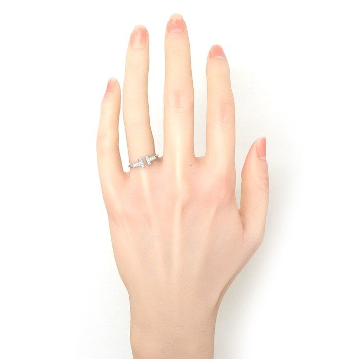 ティファニー Tiffany & Co. リング T ワイヤー 60147226 ダイヤモンド  