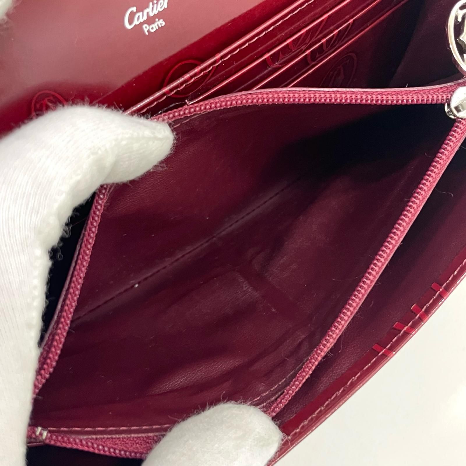 Cartier バーガンディ 長財布 Amazon | カルティエ cartierメンズ 財布 長財布 ラウンドジップ
