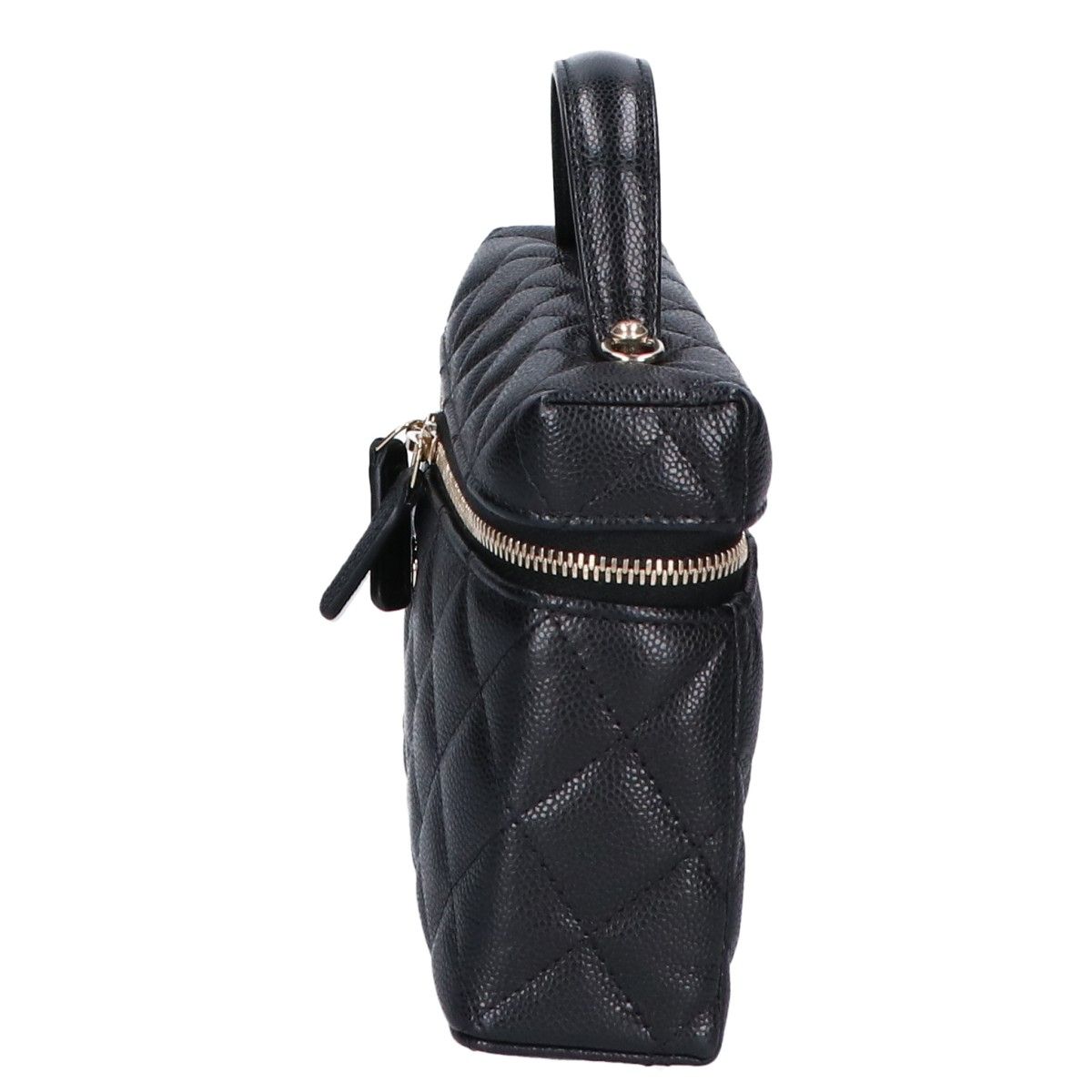 上品で華やか♪カラバリ☆【CHANEL】ヴァニティバッグ AP4385 CHANEL シャネル 新品同様 AP4385 キャビアスキン ロング