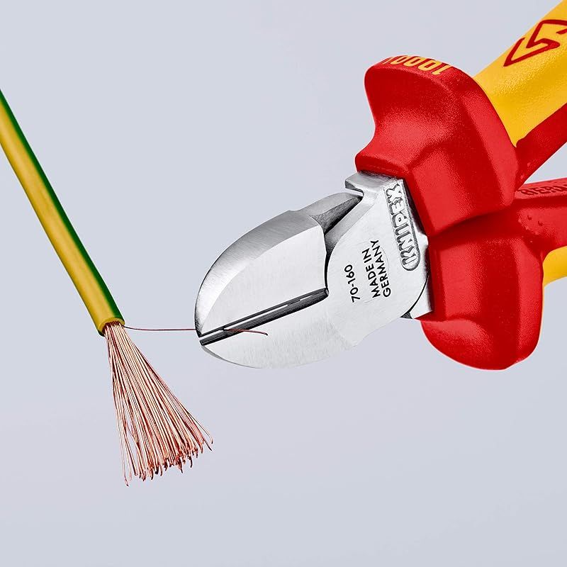 クニペックス KNIPEX ニッパー 7006-160TBK 絶縁斜ニッパー 落下防止 BK 0 HRDEVELOPMENT_JP