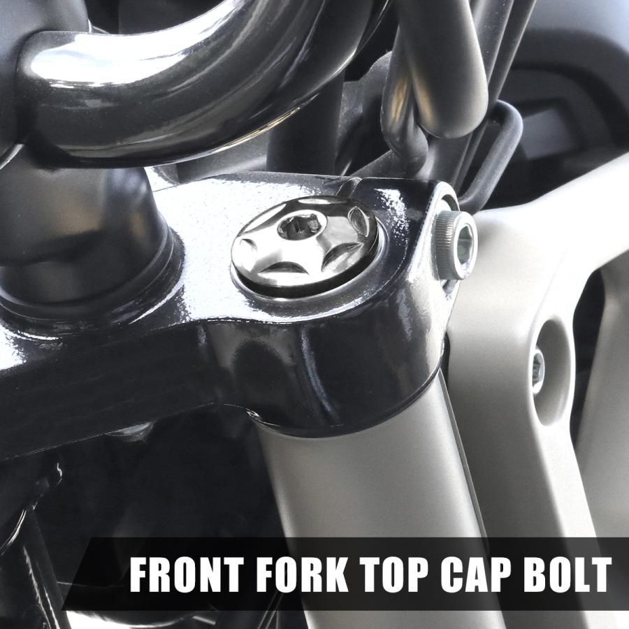 CT125 ハンターカブ フロントフォーク トップ キャップ ボルト 左右 