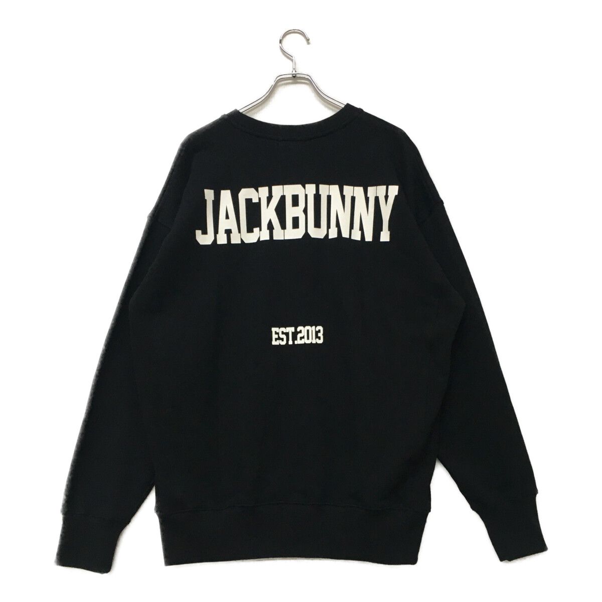 未使用品 メンズ ジャックバニー Jack Bunny!! スウェット 6(LL) 黒 裏 
