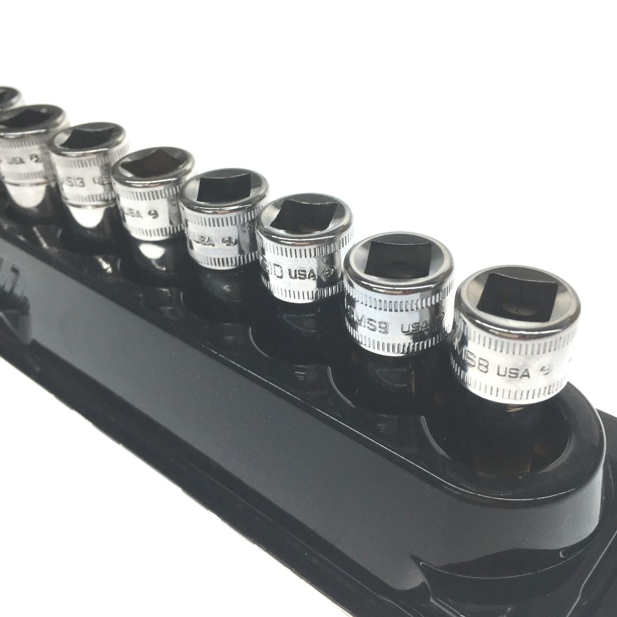 △△Snap-on スナップオン 3/8 セミディープソケット 6角 12個 8〜19mm 