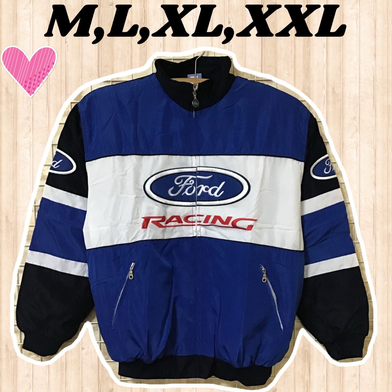 フォード Ford レーシングジャケット ブルゾン M L XL XXL - おしゃれ