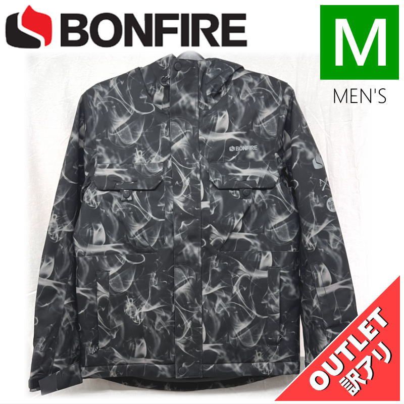 【OUTLET】 ジュニア[Mサイズ]BONFIRE VECTOR JKT カラー:BLACK Mサイズ 子供用 スノーボード スキー ジャケット JACKET アウトレット BONFIRE 【OUTLET】 ジュニア[Mサイズ]BONFIRE VECTOR JKT