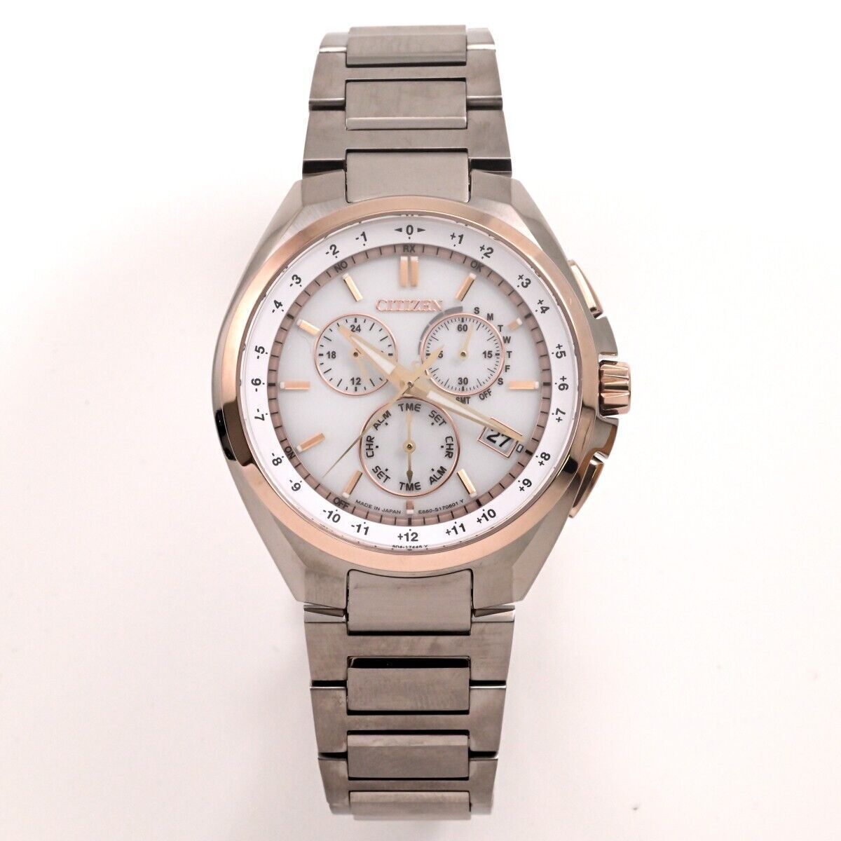 CITIZEN】シチズン ATTESA Eco-Drive Radio SOLAR Ref.E660-S124433