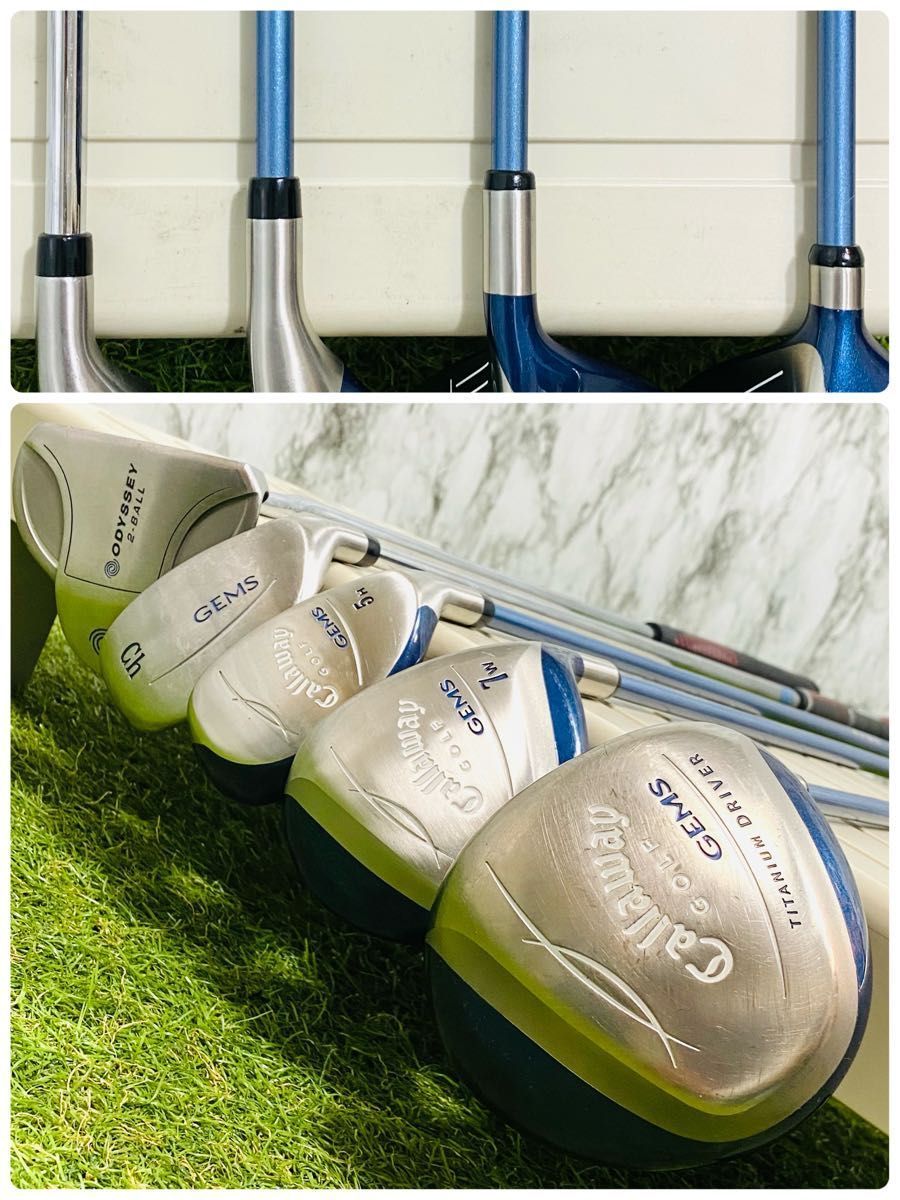 Callaway キャロウェイ GES レディースゴルフ7本セット カーボン